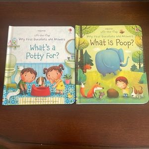 UsBorne Potty Lift-the-Flap Books